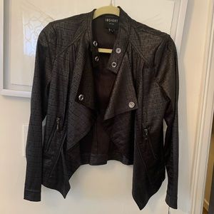 Black INSIGHT leather jacket